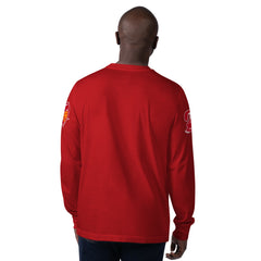 Tampa Bay Buccaneers Starter Extreme Clutch Hit Vintage Logo Long Sleeve T-Shirt - Red T-shirts