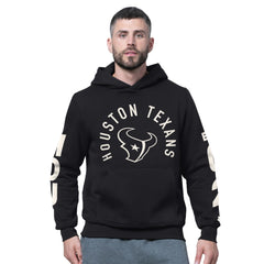 Houston Texans Starter Handoff Fleece Hoodie Sweatshirt - Black Hoodies