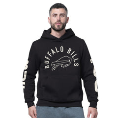 Buffalo Bills Starter Handoff Fleece Hoodie Sweatshirt - Black Hoodies