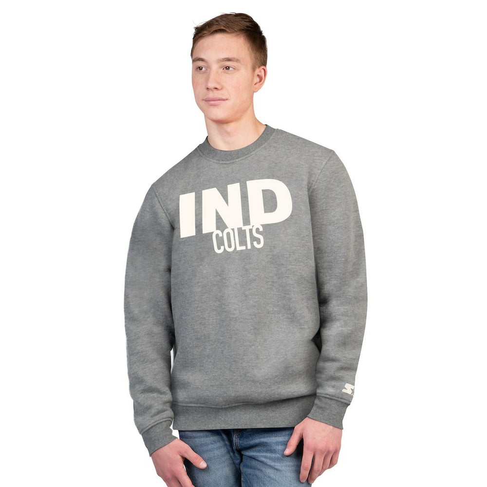 Indianapolis Colts Starter Assist Sweatshirt - Charcoal Sweatshirts