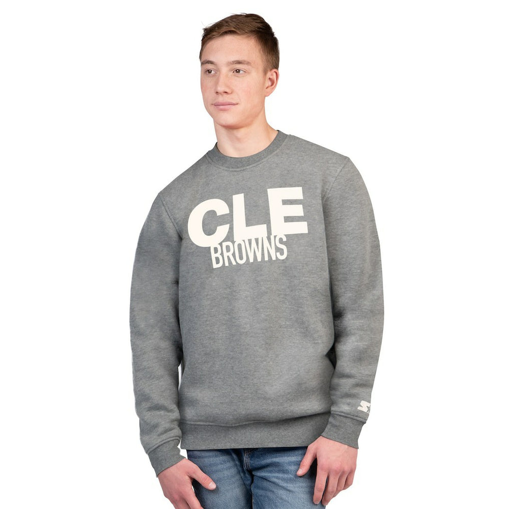 Cleveland Browns Starter Assist Sweatshirt - Charcoal Sweatshirts