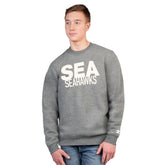 Seattle Seahawks Starter Assist Sweatshirt - Charcoal Sweatshirts