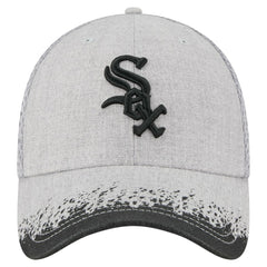 Chicago White Sox New Era Visor Paint Splatter 39THIRTY Flex Hat - Gray Hats