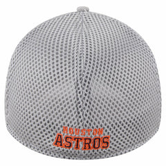 Houston Astros New Era Visor Paint Splatter 39THIRTY Flex Hat - Gray Hats