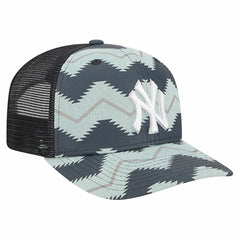 New York Yankees New Era Aztec Denim 9SEVENTY Adjustable Hat - Denim/Navy Hats