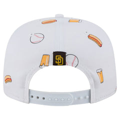 San Diego Padres New Era Team Cheer Rope 19TWENTY Adjustable Hat - White Hats
