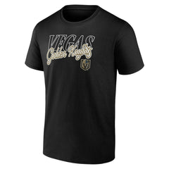 Vegas Golden Knights Script T-Shirt - Black | US 203007280