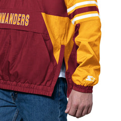 Washington Commanders Starter Prospect Half-Zip Pullover - Burgundy Pullover
