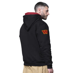 Washington Commanders Starter Big Shot Full-Zip Double Hoodie - Black Hoodies