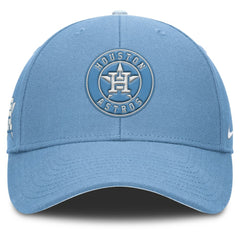 Houston Astros Nike Rise Dri-Fit Adjustable Hat - Light Blue Hats