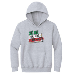 Mexico National Team 500 Level Youth Si Se Puede Pullover Hoodie Gray