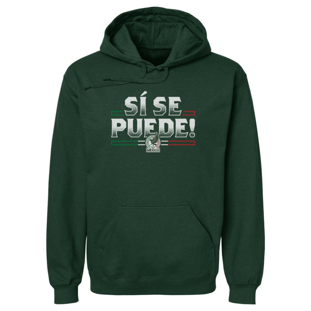Mexico National Team 500 Level Si Se Puede Pullover Hoodie Forest Green