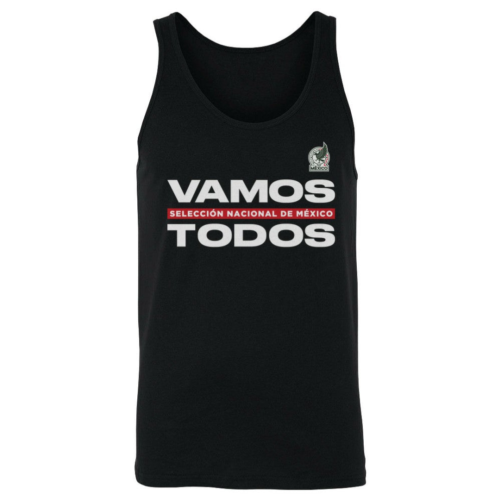 Mexico National Team 500 Level Vamos Todos Tank Top Black