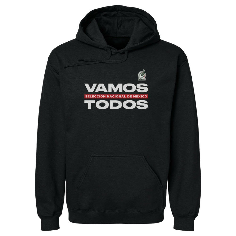 Mexico National Team 500 Level Vamos Todos Pullover Hoodie Black