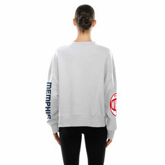 Memphis Grizzlies Women's 2025/26 City Edition Sweatshirt White - New Era