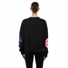 Sacramento Kings Women's 2025/26 City Edition Sweatshirt Black - New Era