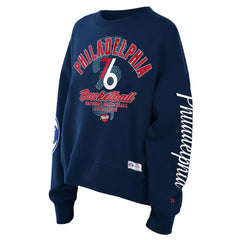 Philadelphia 76ers Women's 2025/26 City Edition Sweatshirt Navy - New Era