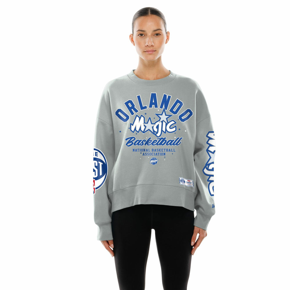 Orlando Magic Women's 2025/26 City Edition Sweatshirt Silver - New Era