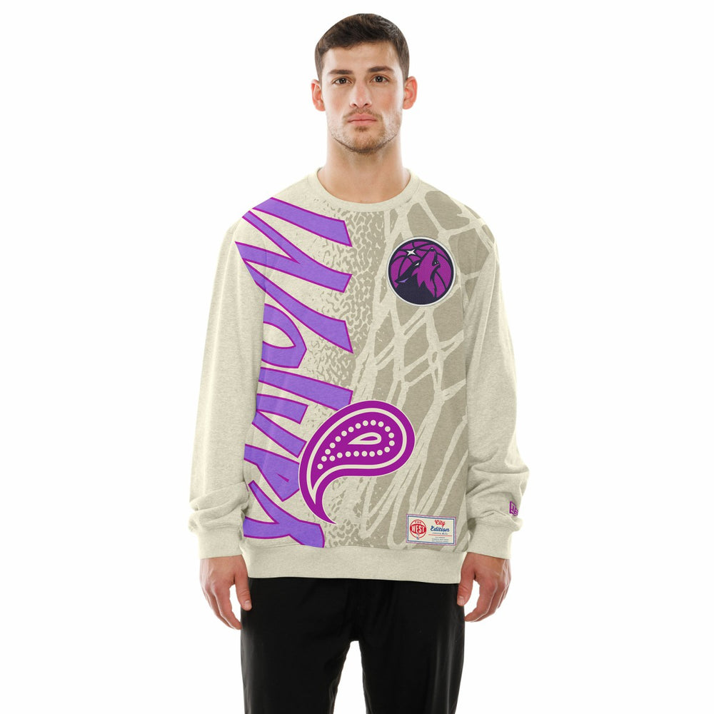 Minnesota Timberwolves 2025/26 City Edition Sweatshirt Tan - New Era