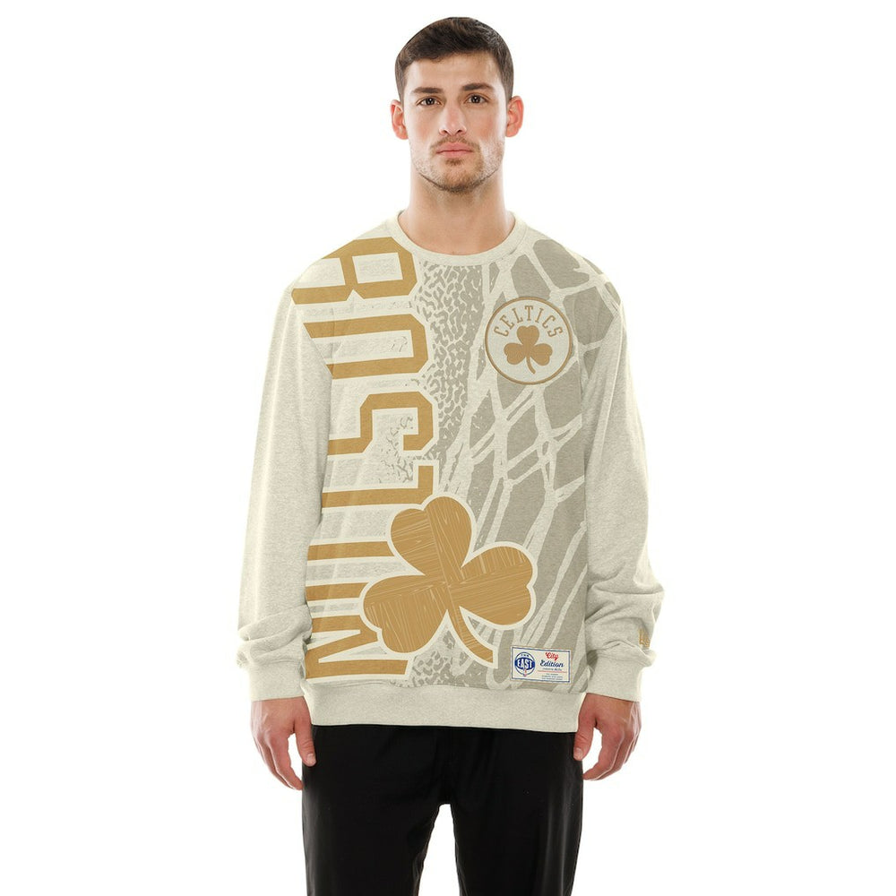 Boston Celtics 2025/26 City Edition Sweatshirt Tan - New Era outlet