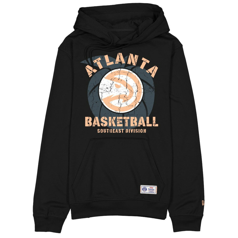 Atlanta Hawks 2025/26 City Edition Fleece Hoodie Black - New Era