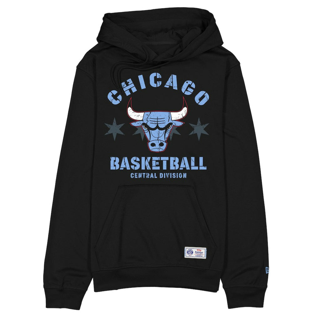 Chicago Bulls 2025/26 City Edition Fleece Hoodie Black - New Era