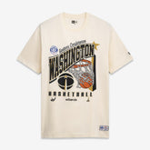 Washington Wizards Oversized City Edition Remix Vintage T-Shirt Cream - New Era