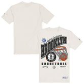 Brooklyn Nets Oversized City Edition Remix Vintage T-Shirt Cream - New Era