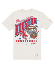 Houston Rockets Oversized City Edition Remix Vintage T-Shirt Cream - New Era outlet