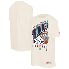 Oklahoma City Thunder Oversized City Edition Remix Vintage T-Shirt Cream - New Era outlet