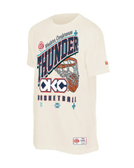 Oklahoma City Thunder Oversized City Edition Remix Vintage T-Shirt Cream - New Era outlet