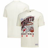 Toronto Raptors Oversized City Edition Remix Vintage T-Shirt Cream - New Era