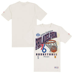 Philadelphia 76ers Oversized City Edition Remix Vintage T-Shirt Cream - New Era