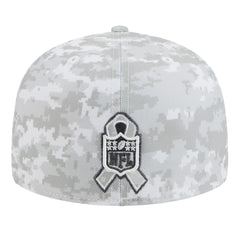 New York Jets New Era 2025 Salute to Service Fan Pack 59FIFTY Fitted Hat - White Hats