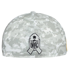 Miami Dolphins New Era 2025 Salute to Service Fan Pack 59FIFTY Fitted Hat - White Hats
