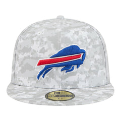 Buffalo Bills New Era 2025 Salute to Service Fan Pack 59FIFTY Fitted Hat - White Hats