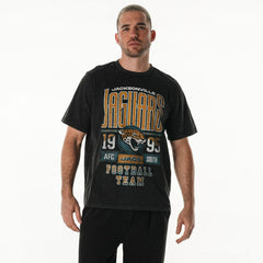Jacksonville Jaguars The Wild Collective Unisex Band T-Shirt - Black T-shirts