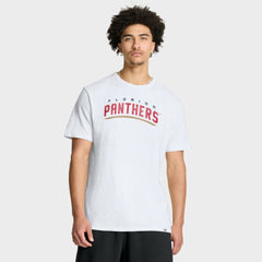 Florida Panthers Fanatics Play Distressed Wordmark Stadium Slub T-Shirt - White | US 203024328