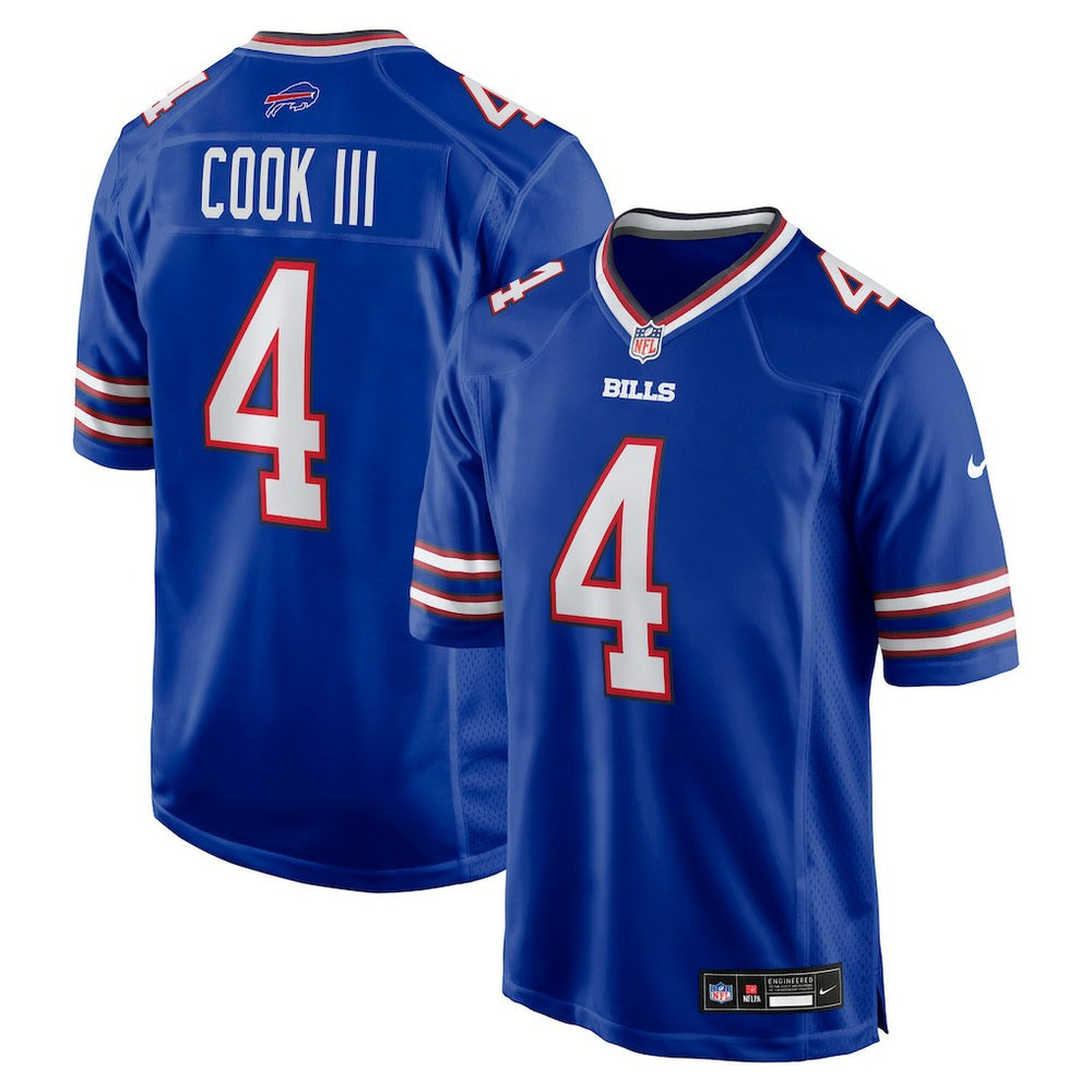 James Cook III Buffalo Bills Team Game Jersey - Royal Jerseys