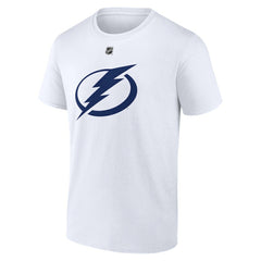 Nikita Kucherov Tampa Bay Lightning Fanatics Authentic Stack Name & Number T-Shirt - White | US 203035135