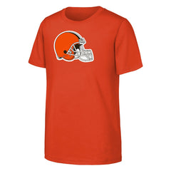 Cleveland Browns Outerstuff Youth Primary Logo T-Shirt - Orange T-shirts