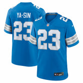 Rock Ya-Sin Detroit Lions Team Game Jersey - Blue Jerseys