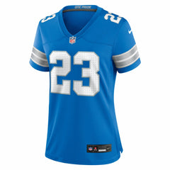 Rock Ya-Sin Detroit Lions Women's Team Game Jersey - Blue Jerseys