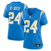 Benjamin St-Juste Los Angeles Chargers Women's Team Game Jersey - Powder Blue Jerseys
