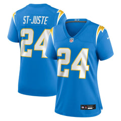 Benjamin St-Juste Los Angeles Chargers Women's Team Game Jersey - Powder Blue Jerseys