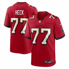 Charlie Heck Tampa Bay Buccaneers Team Game Jersey - Red Jerseys