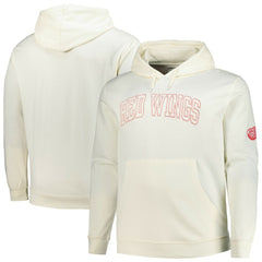 Detroit Red Wings Fanatics Big &Tall Stitch Hoodie - Cream | US 203042791