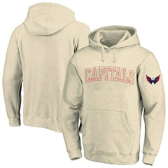Washington Capitals Fanatics Big &Tall Stitch Hoodie - Cream | US 203042794