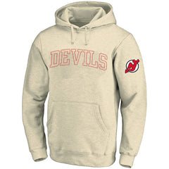 New Jersey Devils Fanatics Big &Tall Stitch Hoodie - Cream | US 203042795