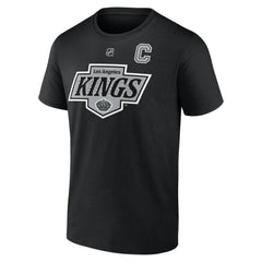 Anze Kopitar Los Angeles Kings Fanatics Authentic Stack Name & Number T-Shirt - Black | US 203044965